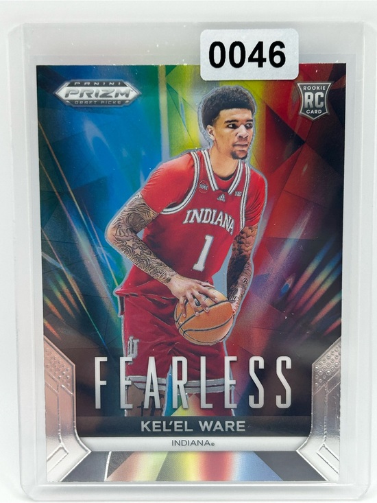 Panini Other - KeL'el Ware Fearless Panini Prizm Draft Picks Indiana Rookie Basketball Card 🏀